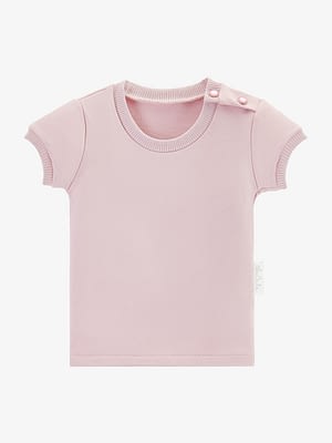 t-shirt basic wear - różowy