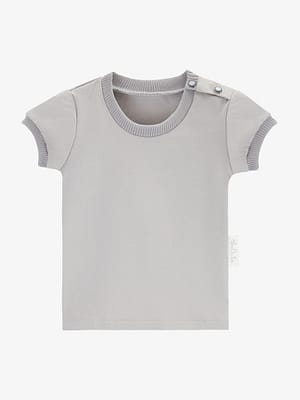 t-shirt basic wear - szary